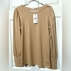 Dorose dressy long puff sleeve NWT